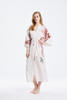 16/19/22 mm 100% Mulberry Mulberry Silk Kimono Robe Sleepwear untuk Wanita Borong
